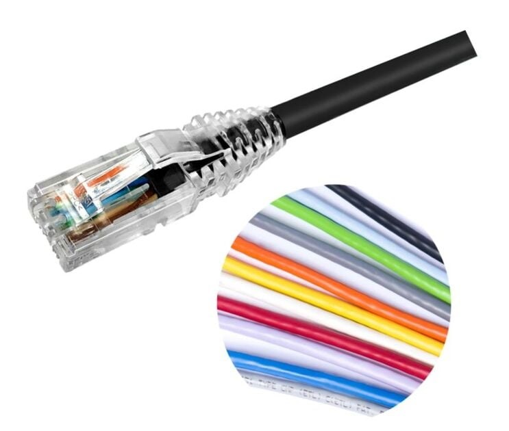 CommScope NPC Cat 6, UTP, CM, BK, 2FT CommScope NPC Cat 6, UTP, CM, BK, 2FT