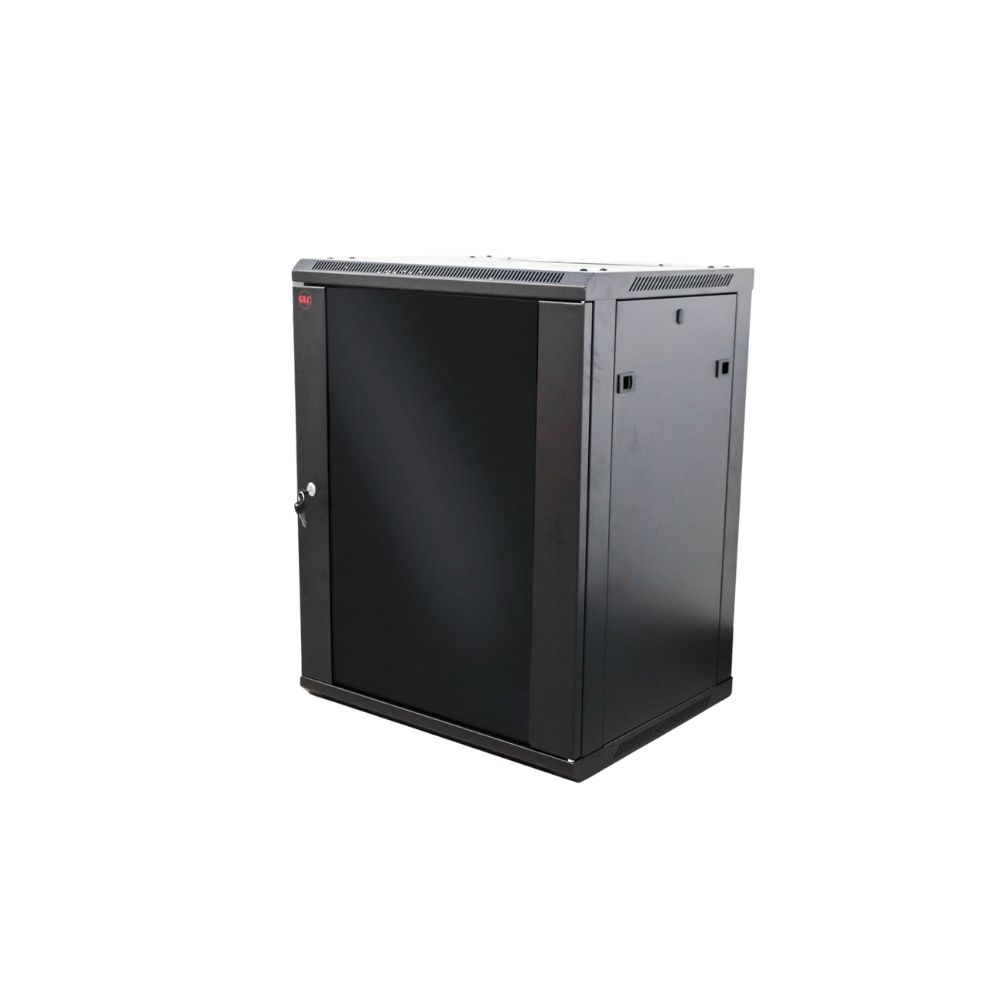 GLC MURAL SOHO 15U - 500 mm - 19" Pta. Crist./4soportes DESARMADOS GLC MURAL SOHO 15U - 500 mm - 19" Pta. Crist./4soportes DESARMADOS