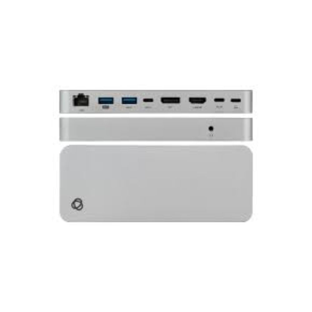 Kramer Portable Docking station - Adapter USB Type-C to USB Type-C-HDMI-DP-RJ45-USB-PD-Audio 3-5