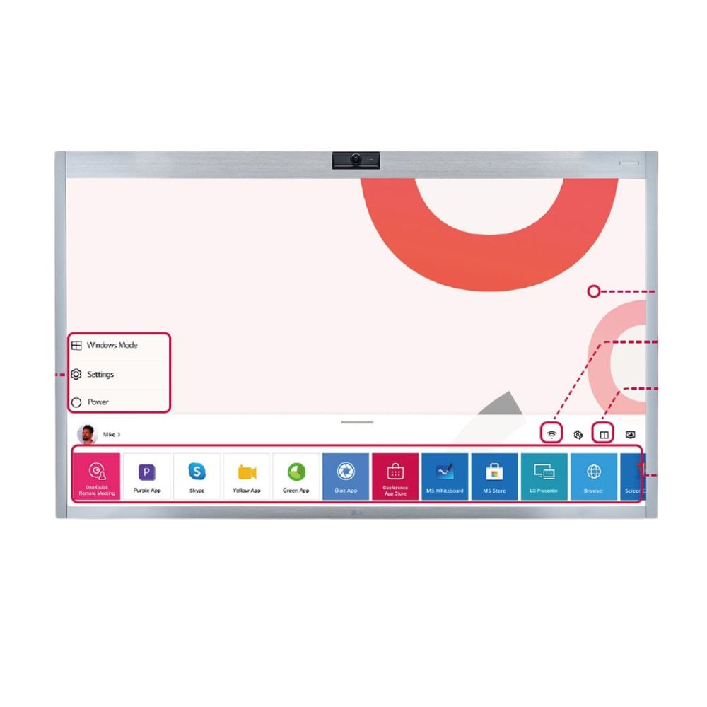 LG Pantalla todo en uno para Videoconferencia One:Quick Works LG Pantalla todo en uno para Videoconferencia One:Quick Works