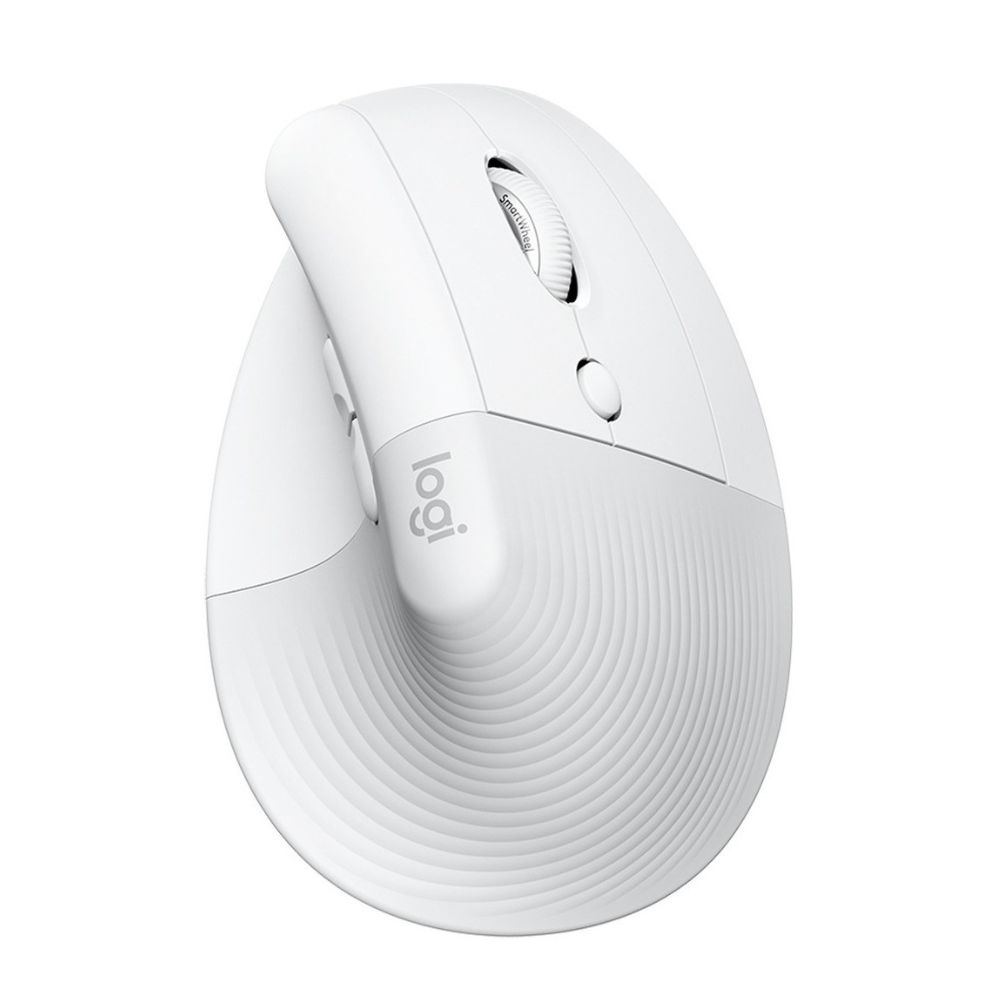 Mouse Vertical Inalámbrico Logitech Serie Ergo Lift Blanco
