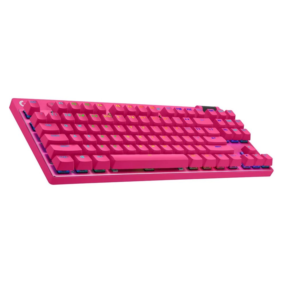 Teclado Logitech G Pro X Tkl Lightspeed Inalambrico Magenta Teclado Logitech G Pro X Tkl Lightspeed Inalambrico Magenta