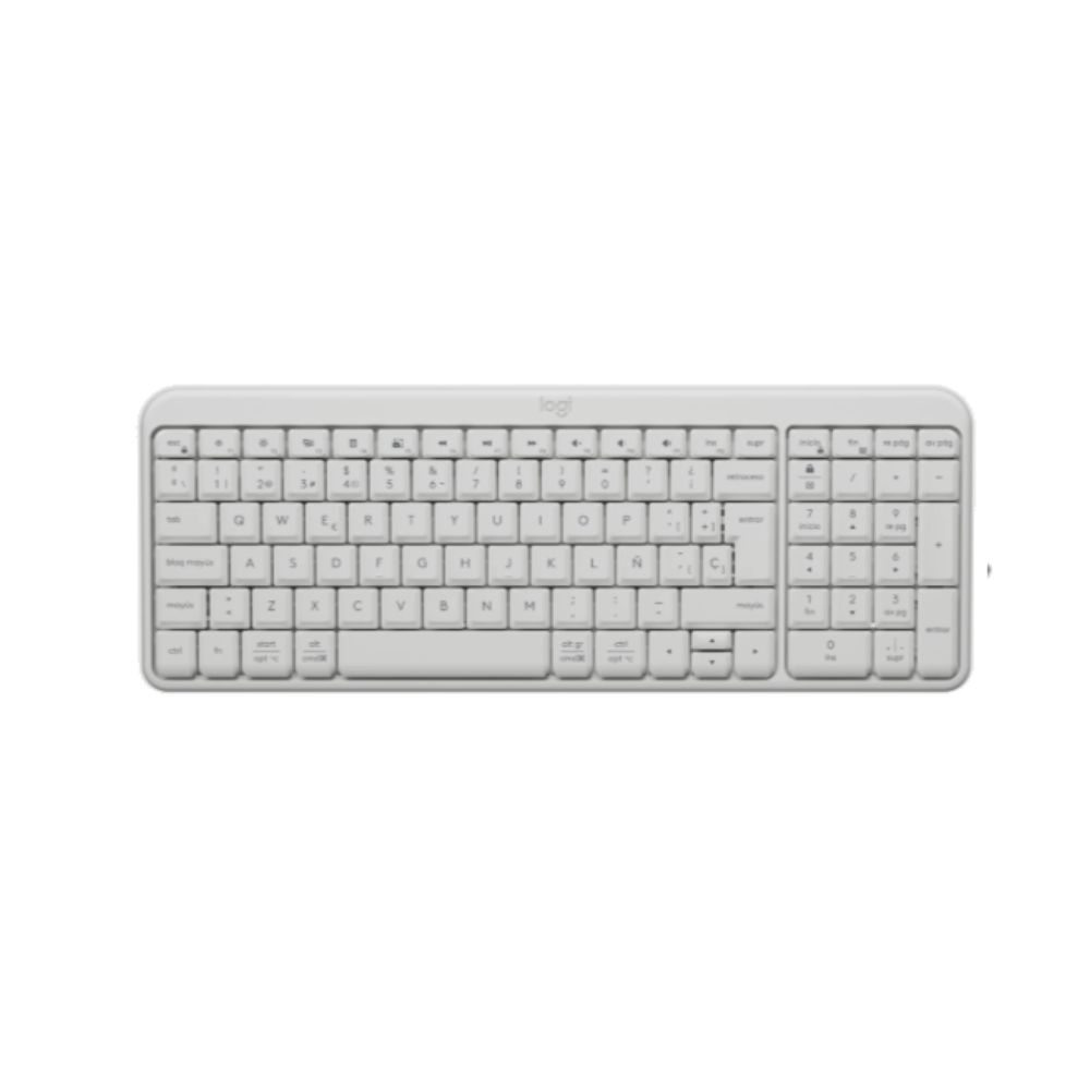 Teclado Logitech inalámbrico K250 Blanco Teclado Logitech inalámbrico K250 Blanco