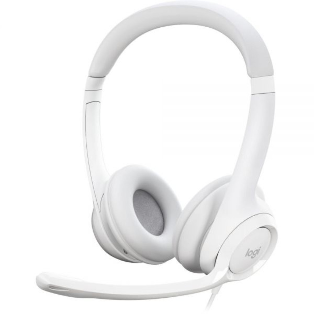 Auricular Logitech c/micrófono H390 USB White SAMR Auricular Logitech c/micrófono H390 USB White SAMR