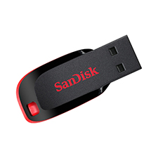 Pendrive SanDisk Cruzer Blade CZ50 - 64GB Pendrive SanDisk Cruzer Blade CZ50 - 64GB