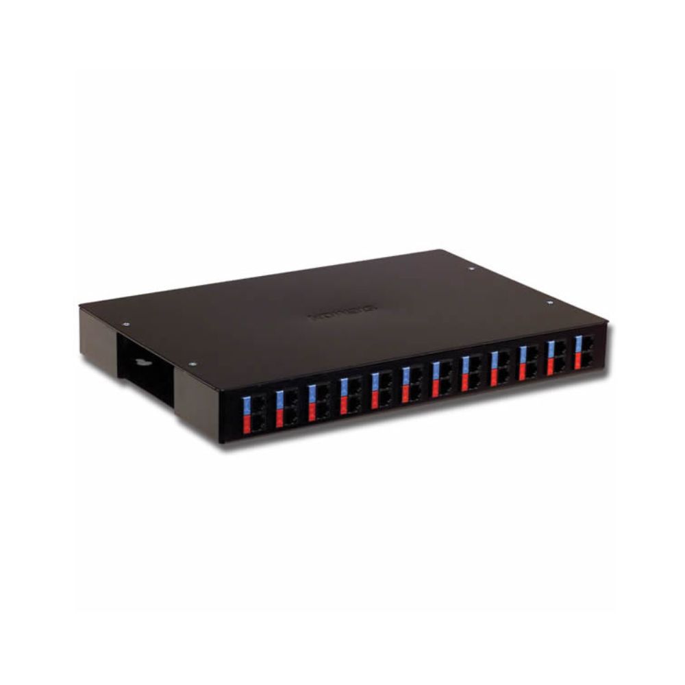 Siemon Zone,low Prof ENCL,PASSIVE,24 Port,external,blk Siemon Zone,low Prof ENCL,PASSIVE,24 Port,external,blk