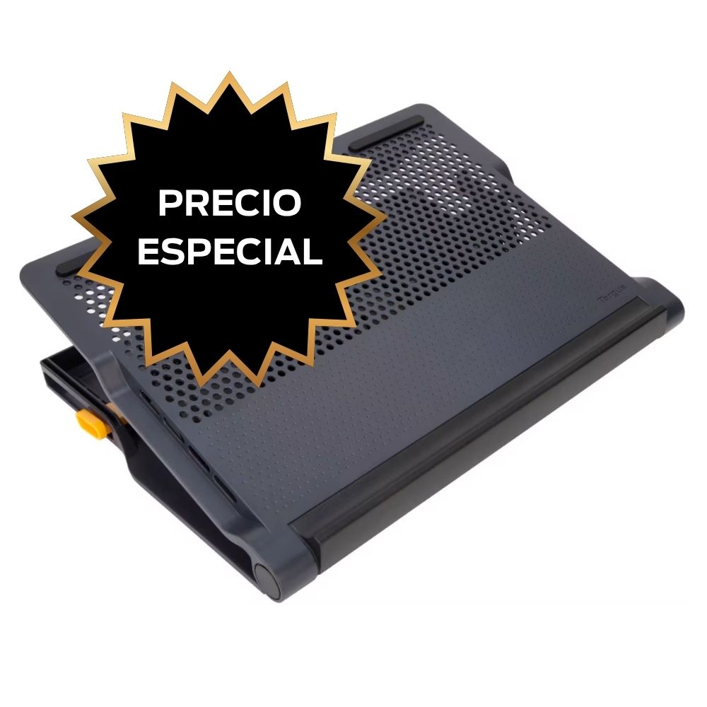Base Notebook Targus Chill Mat + Hub 4 Puertos Usb